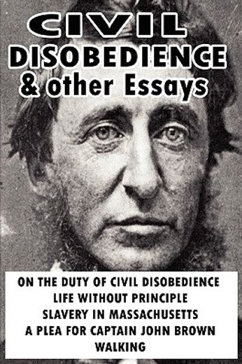 civil disobedience and other essays