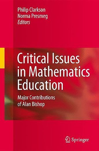 critical issues in mathematics education,major contributions of alan bishop