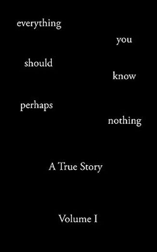 everything you should know perhaps nothing: a true story volume i