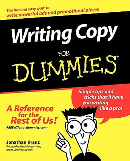 writing copy for dummies (en Inglés)