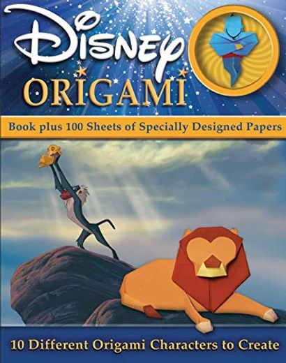 Disney Origami [With Origami Paper] (en Inglés)