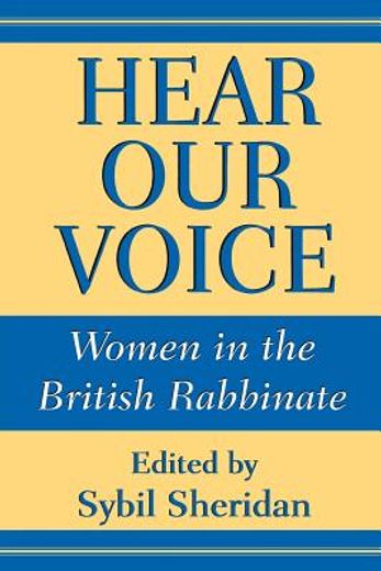 hear our voice,women in the british rabbinate