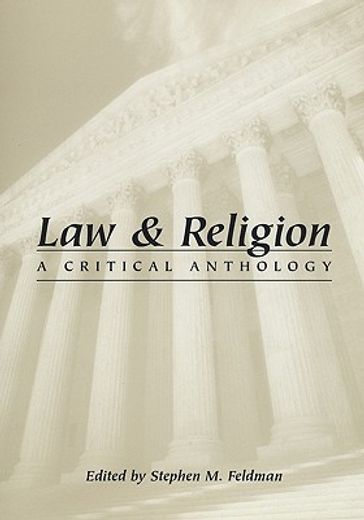 law and religion,a critical anthology
