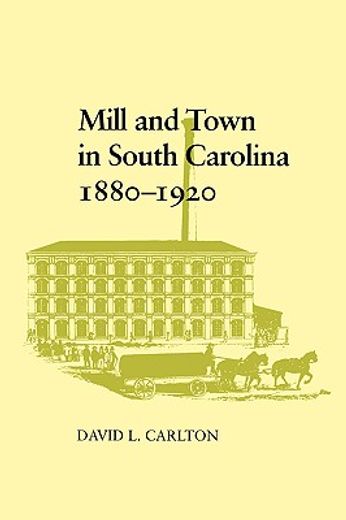mill and town in south carolina, 1880-1920