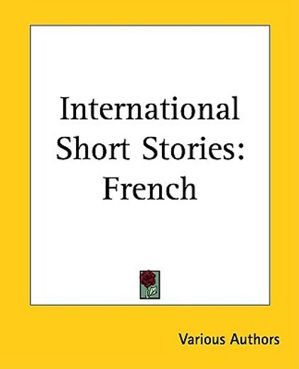 international short stories,french