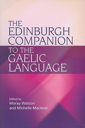 the edinburgh companion to the gaelic language