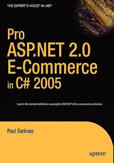 pro asp.net 2.0 e-commerce in c# 2005