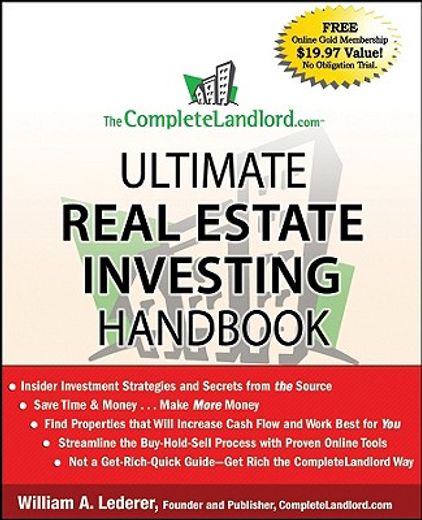 the completelandlord.com ultimate real estate investing handbook