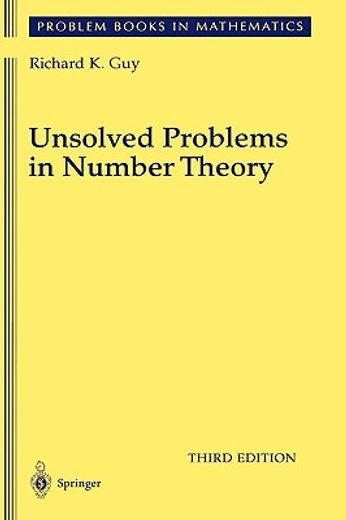 unsolved problems in number theory