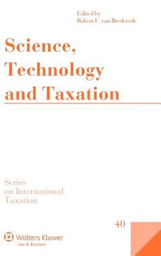 science technology and taxation