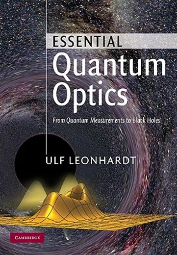 essential quantum optics,from quantum measurements to black holes