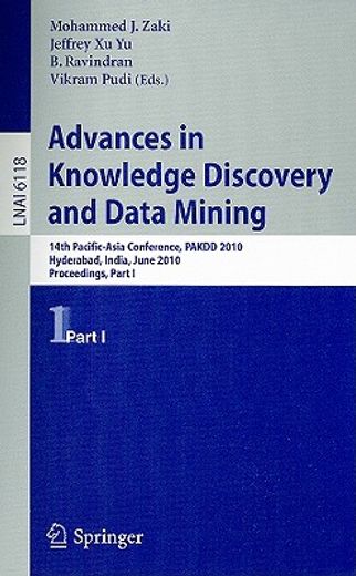 advances in knowledge discovery and data mining, part i