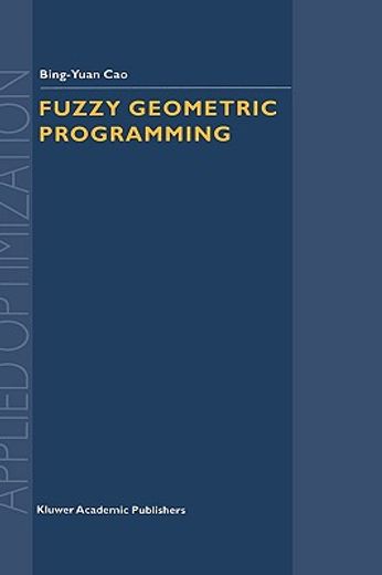 fuzzy geometric programming (en Inglés)