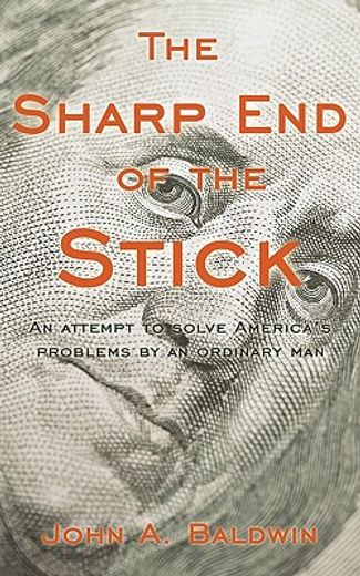 the sharp end of the stick,an attempt to solve america´s problems by an ordinary man