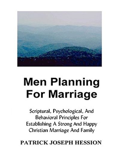 men planning for marriage