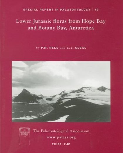 lower jurassic floras from hope and botany bay, antarctica