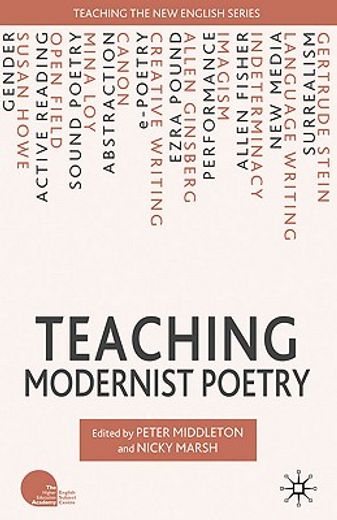 teaching modernist poetry