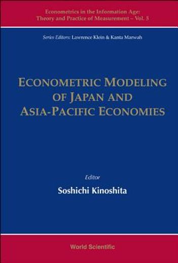 econometric modeling of japan and asia-pacific economies (en Inglés)