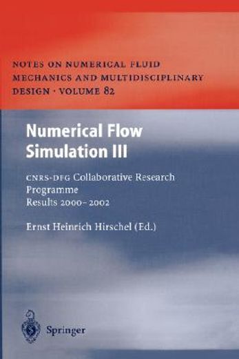 numerical flow simulation iii (en Inglés)