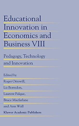 educational innovation in economics and business (en Inglés)