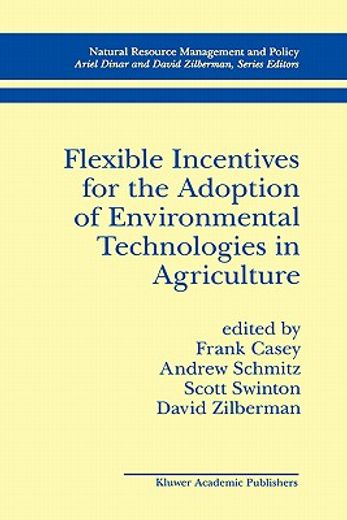 flexible incentives for the adoption of environmental technologies in agriculture (en Inglés)