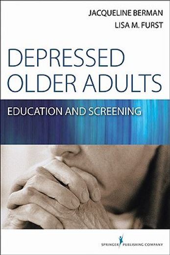 depressed older adults,education and screening