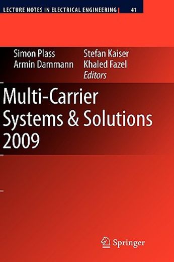 multi-carrier systems & solutions 2009,proceedings from the 7th international workshop on multi-carrier systems & solutions, may 2009, herr