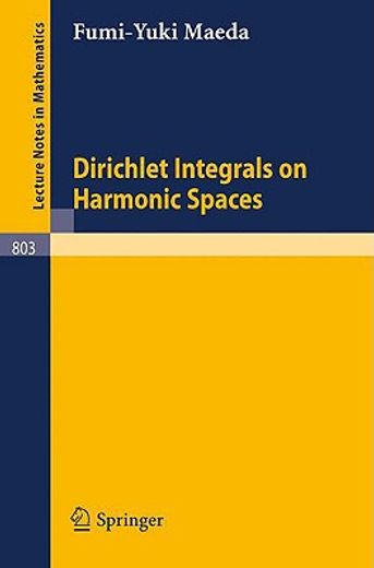 dirichlet integrals on harmonic spaces (en Inglés)