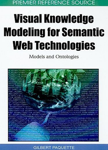 visual knowledge modeling for semantic web technologies,models and ontologies