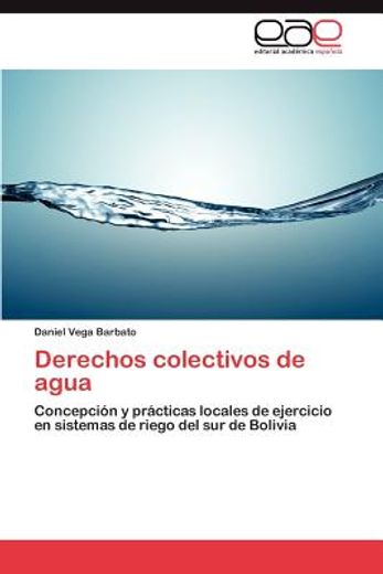 derechos colectivos de agua (in Spanish)