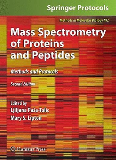 Mass Spectrometry of Proteins and Peptides: Methods and Protocols, Second Edition (en Inglés)