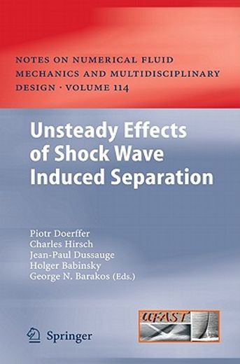 unsteady effects of shock wave induced separation (en Inglés)