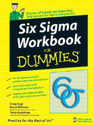 six sigma workbook for dummies (en Inglés)