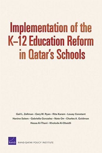 implementation of the k12 education reform in qatar´s schools