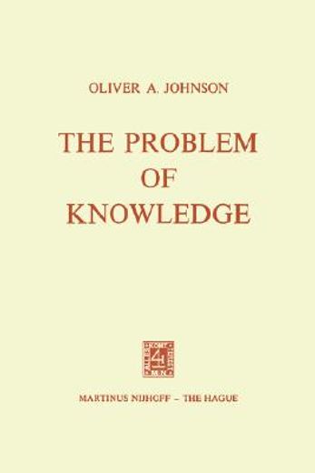 the problem of knowledge (en Inglés)