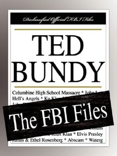 ted bundy,the fbi files