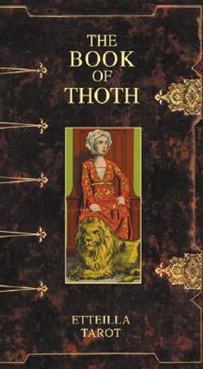 The Book of Thoth - Etteilla Tarot (libro en Inglés)