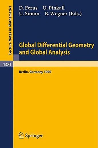 global differential geometry and global analysis (en Inglés)