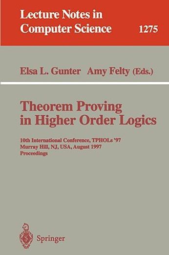 theorem proving in higher order logics (in English)