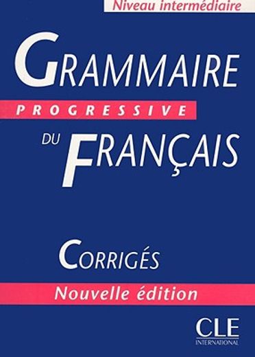 grammaire progressive du francais corriges