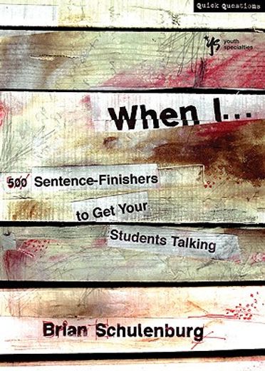 when i &,500 sentence-finishers to get your students talking
