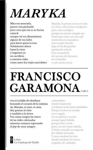 Vida de un sonámbulo. Conversaciones con Francisco Garamona