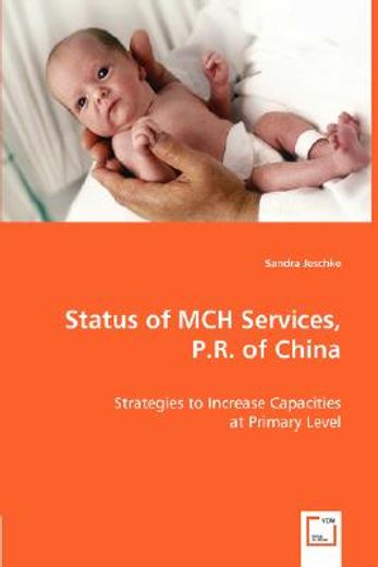 status of mch services, p.r. of china