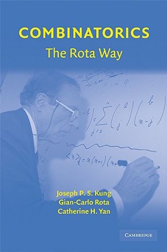 combinatorics,the rota way