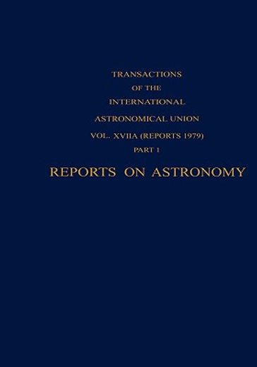 reports on astronomy (en Inglés)
