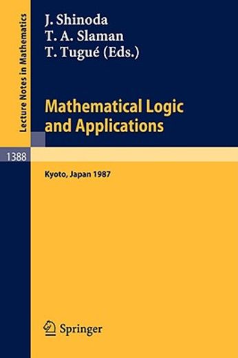 mathematical logic and applications (en Inglés)