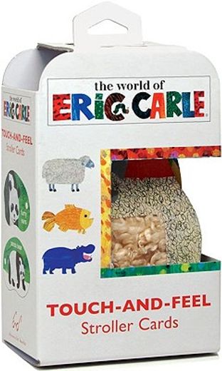 eric carle touch-and-feel stroller cards (en Inglés)