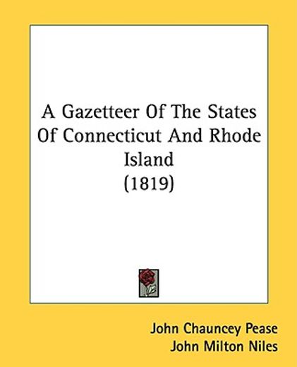 a gazetteer of the states of connecticut
