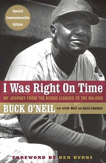 i was right on time,my journey from negro leagues to the majors (in English)
