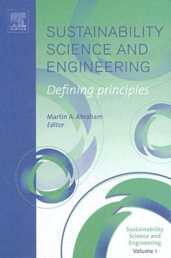 sustainability science and engineering,defining principles